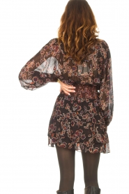 Second Female |  Skirt with floral print Miao | black  | Picture 6