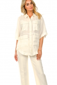 Copenhagen Muse :  Cargo blouse Pocket | natural - img7