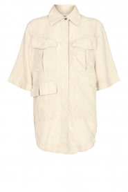 Cargo blouse Pocket | naturel 