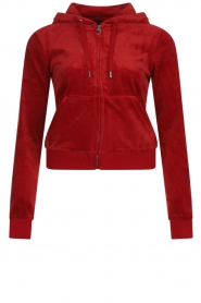 Juicy Couture |  Velour cardigan Robertson | astor red