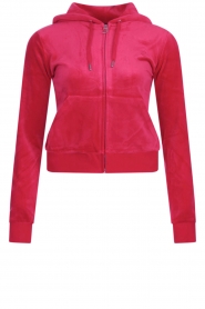Juicy Couture |  Velour cardigan Robertson | rasberry  | Picture 1