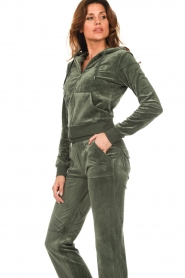 Juicy Couture |  Velour cardigan Robertson | dark moss  | Picture 6