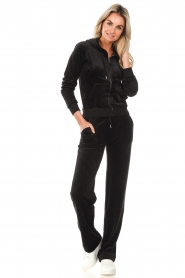 Juicy Couture |  Velour cardigan Robertson | black  | Picture 3