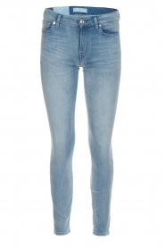 7 For All Mankind | Cropped skinny jeans Bair | blauw  | Afbeelding 1