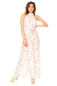 Dante 6 |  Sleeveless maxi dress with print Clerie | nude  | Picture 2