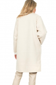 Knit-ted :  Reversible coat Paula | natural  - img9