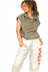 Blaumax |  Sleeveless hoodie Basket | green  | Picture 5