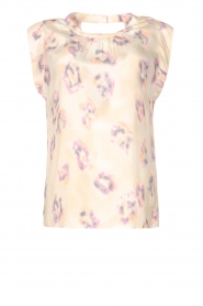  Top with print Touvois | nude