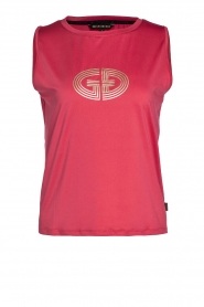 Goldbergh | Stretch top with logo Reyna | pink