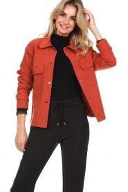 D-ETOILES CASIOPE |  Travelwear jacket Donna | red  | Picture 5