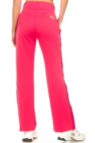Goldbergh |  Sweatpants with wide legs Lita | pink  | Picture 7