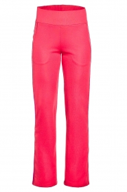 Goldbergh |  Sweatpants with wide legs Lita | pink  | Picture 1