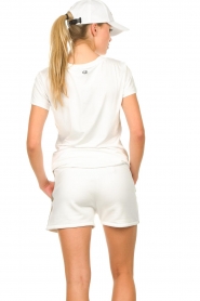 Goldbergh :  Shorts with logo detail Fadia | white - img7