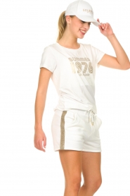 Goldbergh :  Shorts with logo detail Fadia | white - img6