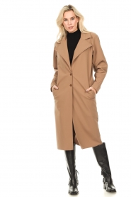 D-ETOILES CASIOPE |  Travelwear trenchcoat Deep | beige  | Picture 2