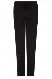 D-ETOILES CASIOPE |  Travelwear trouser with pull cords Desiree | black  | Picture 1