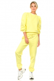 Second Female |  Sweater with puff sleeves Carmelle | yellow  | Picture 3