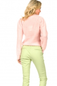 Second Female :  Knitted sweater Brooky | pink - img7