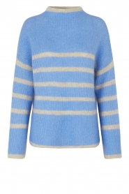 Second Female |  Oversized sweater Ovalis | blue   | Picture 1