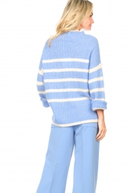 Second Female |  Oversized sweater Ovalis | blue   | Picture 8