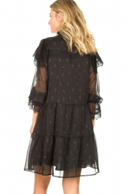 Sofie Schnoor |  Dress with lace details Penny | black  | Picture 6