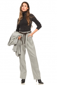 CHPTR S :  High-waist trousers Chic | grey - img4