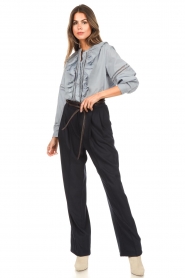 CHPTR S |  High-waist trousers Chic | blue  | Picture 4