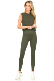 Lune Active |  Sleeveless top Senna | green  | Picture 3
