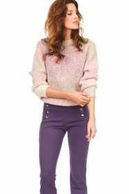 Vanessa Bruno |  Knitted sweater Percey | pink  | Picture 6