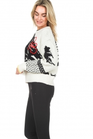 Goldbergh |  Knitted sweater Rox | natural  | Picture 6