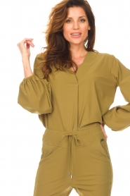 D-ETOILES CASIOPE |  Travelwear top Arudy | green  | Picture 8