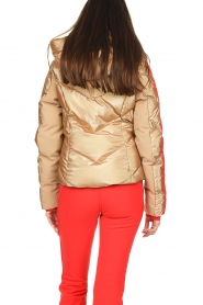 Goldbergh :  Ski jacket with down Montd'or | gold - img8