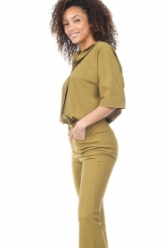 D-ETOILES CASIOPE |  Travelwear blouse Raeven | green  | Picture 8