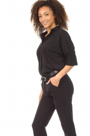 D-ETOILES CASIOPE |  Travelwear blouse Raeven | black  | Picture 5