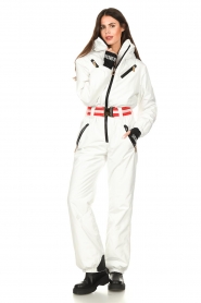 Goldbergh :  Padded ski suit Lexi | white - img5