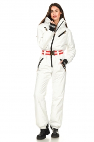 Goldbergh :  Padded ski suit Lexi | white - img2