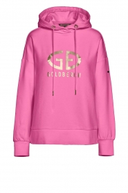 Goldbergh |  Logo hoodie Harvard | pink