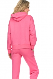 Goldbergh :  Logo hoodie Harvard | pink - img8