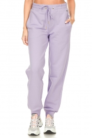 Goldbergh | Sweatpants Ease | paars   | Afbeelding 5