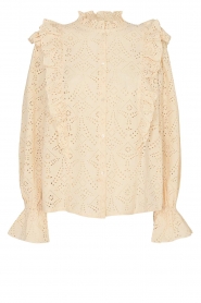 Sofie Schnoor |  Broderie blouse Sirina | natural  | Picture 1