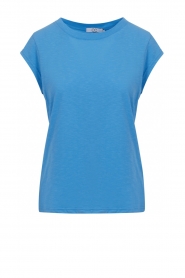  T-shirt with round neck Classic | blue