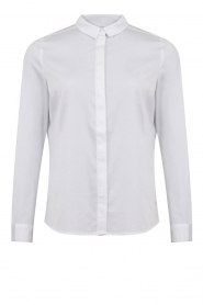 CC Heart |  Basic blouse Nina | white  | Picture 1