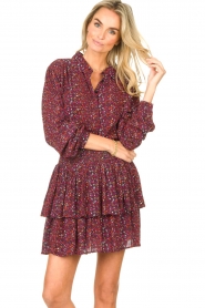Les Favorites |  Blouse with print Molly | red | Picture 5
