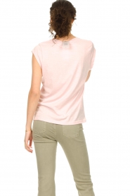 CC Heart |  T-shirt with V-neck Vera | pink  | Picture 7