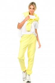 Second Female :  Sweatpants Carmelle | yellow - img3