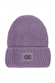 CC Heart |  Knitted beanie Bella | lavender  | Picture 1