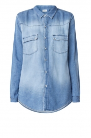 ba&sh |  Denim blouse Bridget | blue  | Picture 1