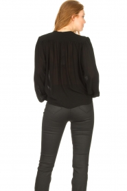 Aaiko |  Transparent blouse Zoya | black  | Picture 7