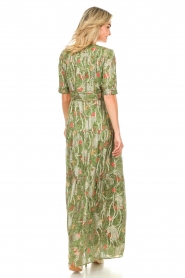 ba&sh |  Floral printed maxi dress Ruby | green   | Picture 6