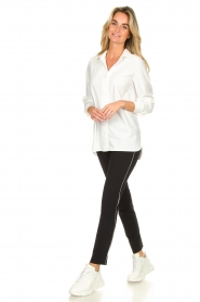 D-ETOILES CASIOPE |  Travelwear blouse Veritas | white  | Picture 3